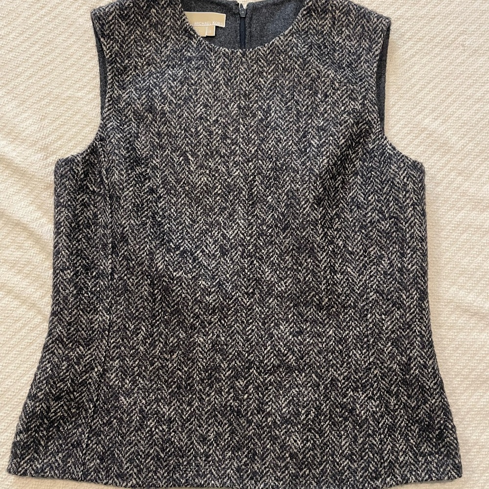 Michael Kors Wool and Silk Blend Blouse